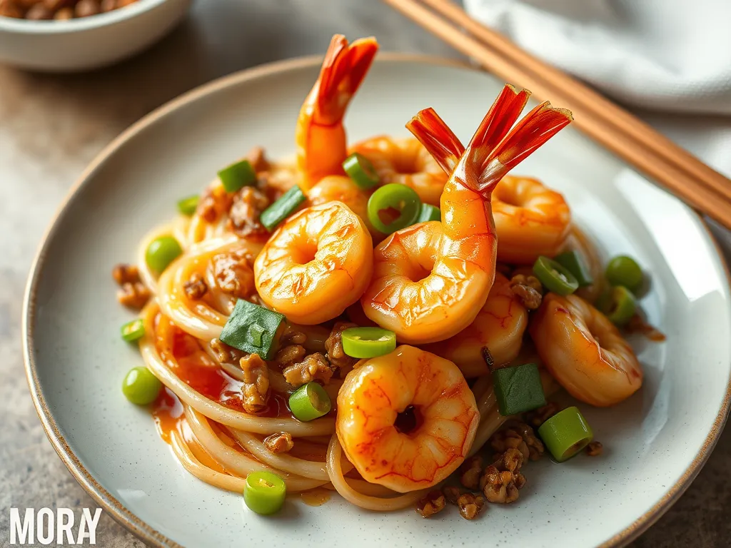 One-Pan Honey Walnut Shrimp