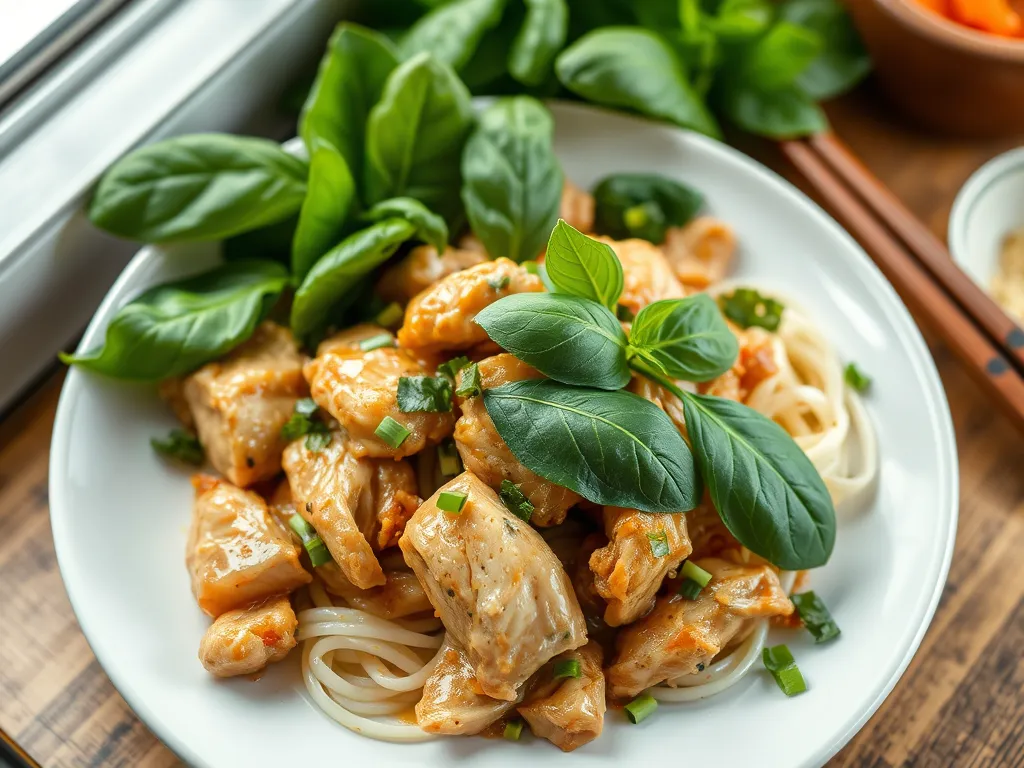Quick One-Pan Thai Basil Chicken
