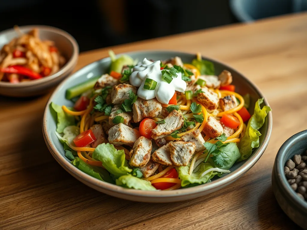 One-Pan Turkey Taco Salad