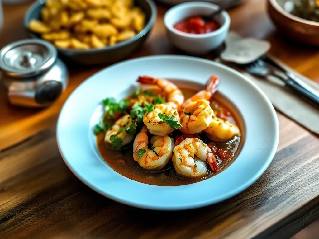 Quick Shrimp Harira