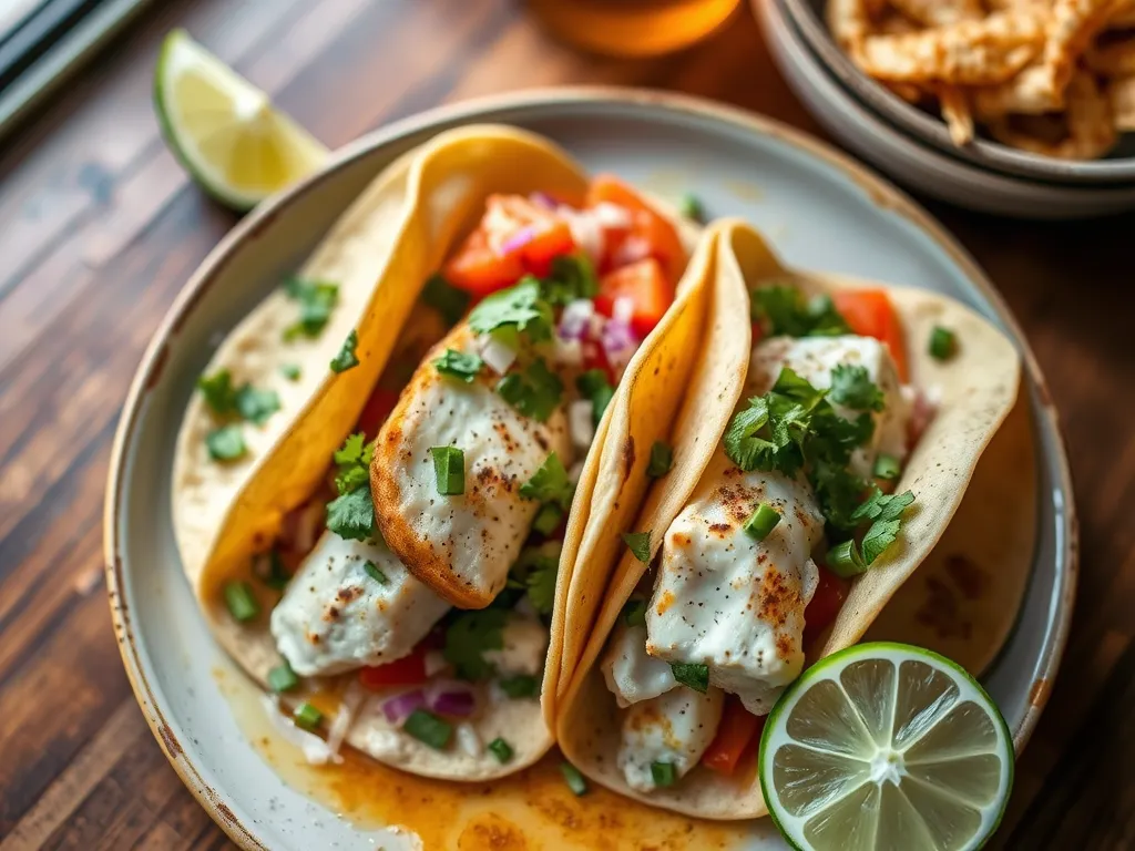 Quick White Fish Tacos