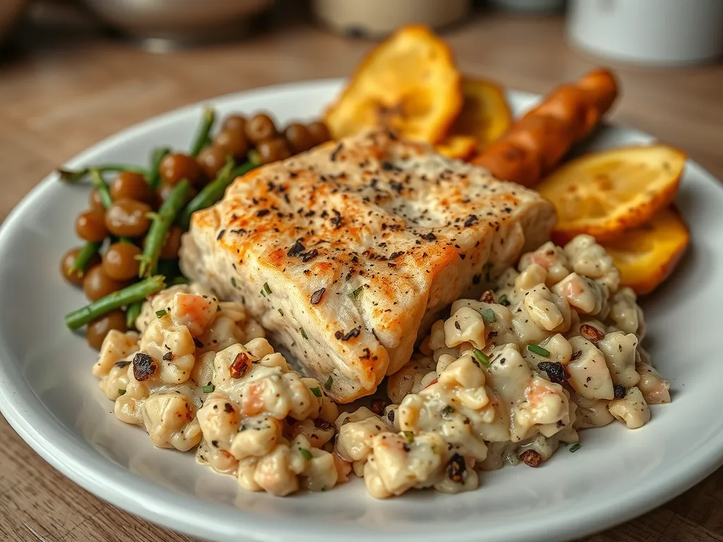 Salmon Mansafed Skillet