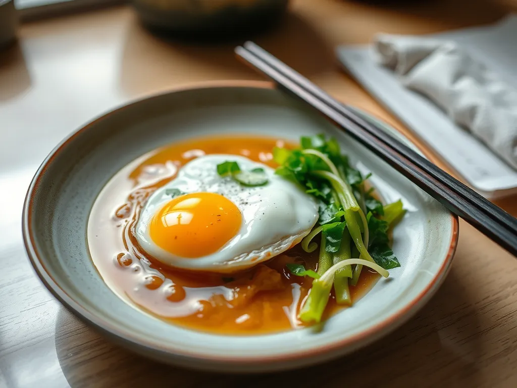Savory Egg and Rice Ochazuke