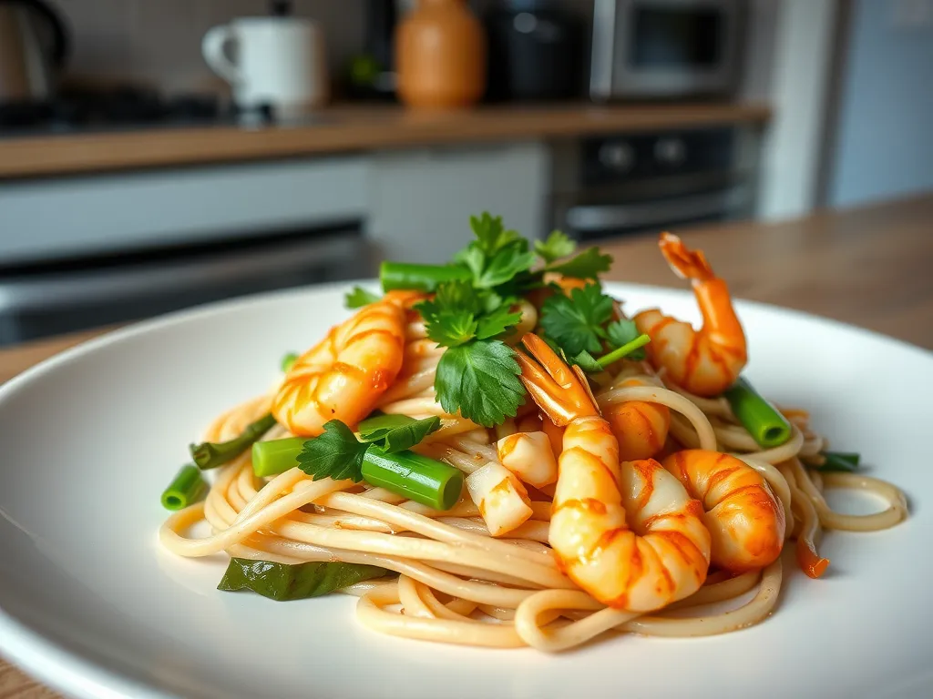 Seafood Pad Thai
