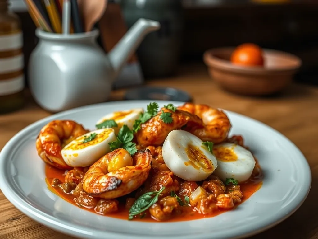Seafood Shakshuka Skillet