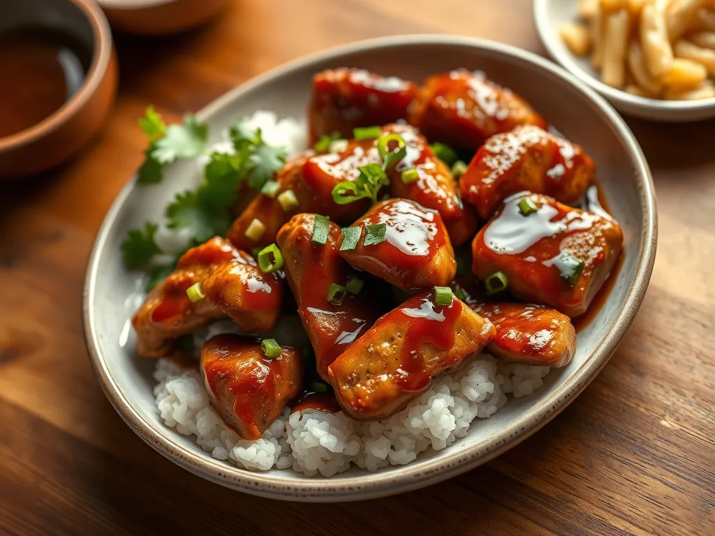 Skillet Teriyaki Chicken and Rice