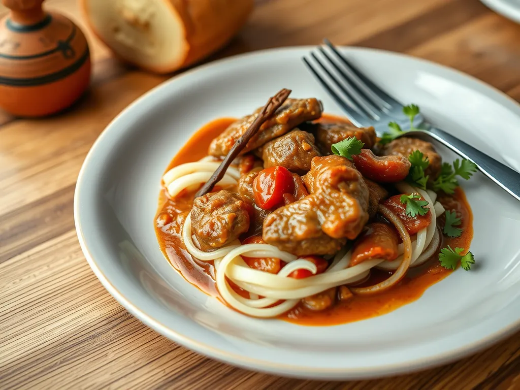 Hearty Lamb Goulash
