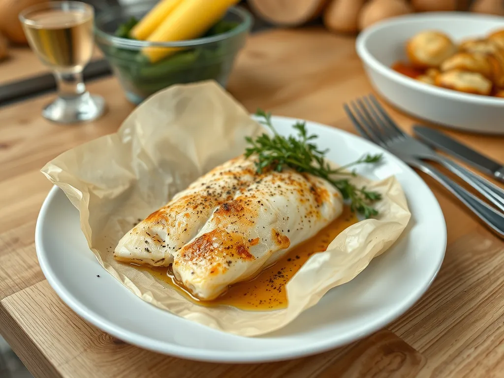 Snapper en Papillote