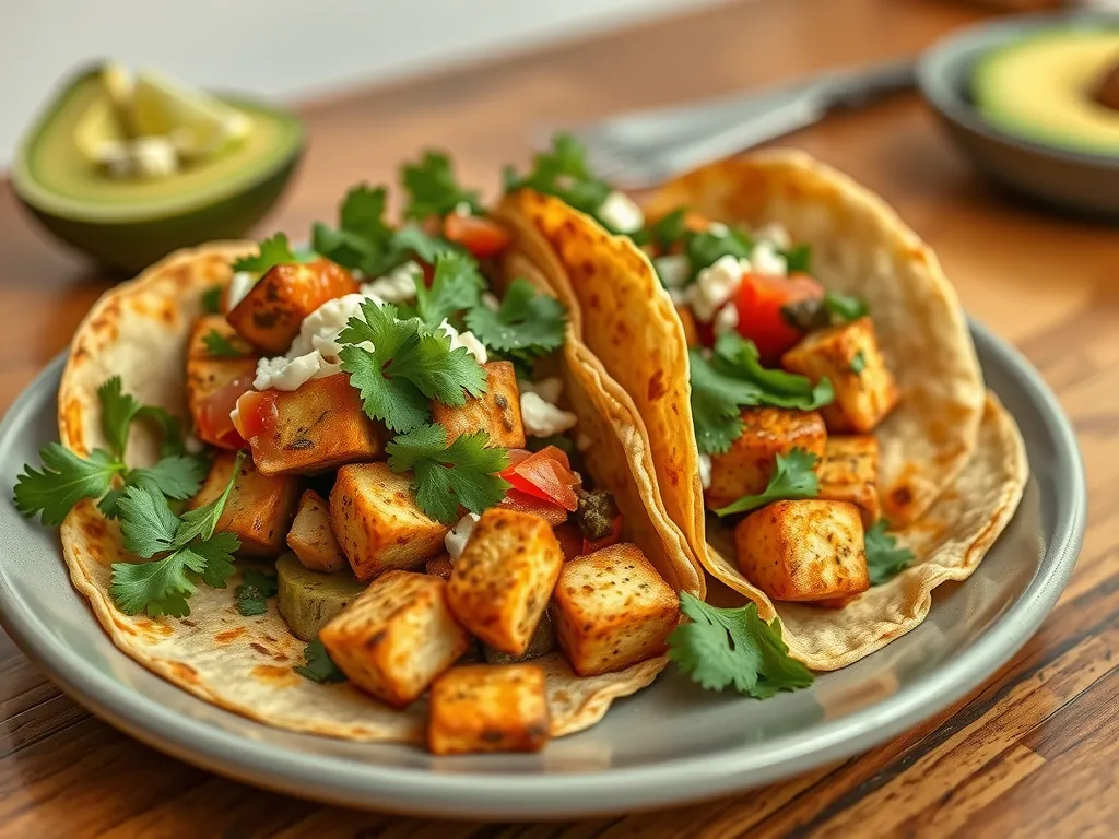 Spiced Tofu Street Tacos