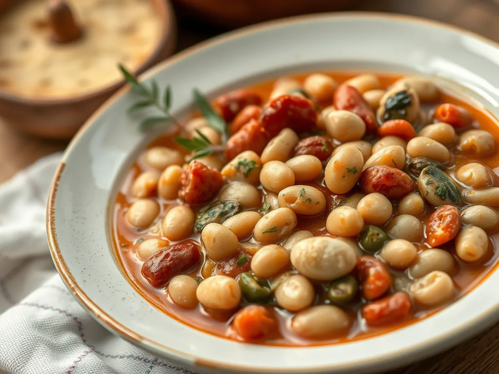 Creamy Tomato White Bean Skillet