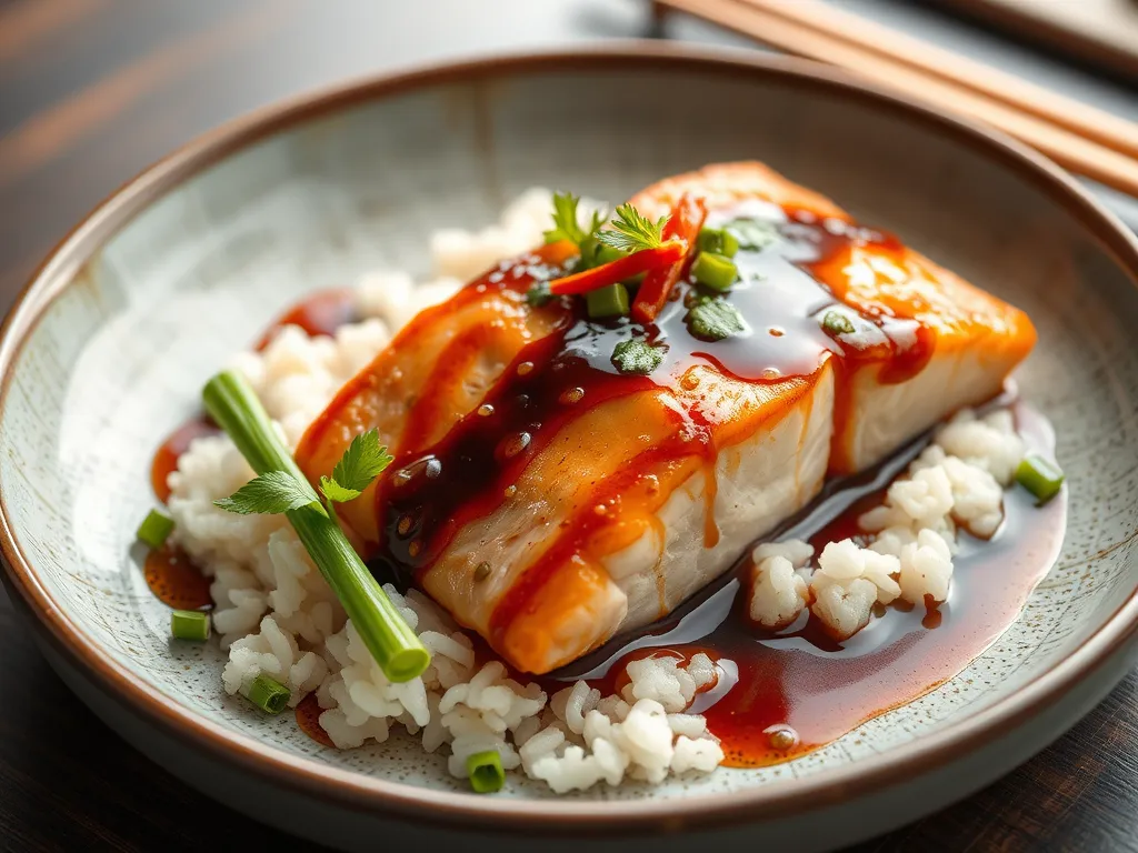 Sheet Pan Teriyaki Salmon and Broccoli