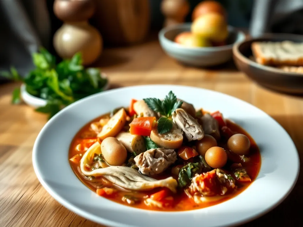 Turkey Minestrone Soup