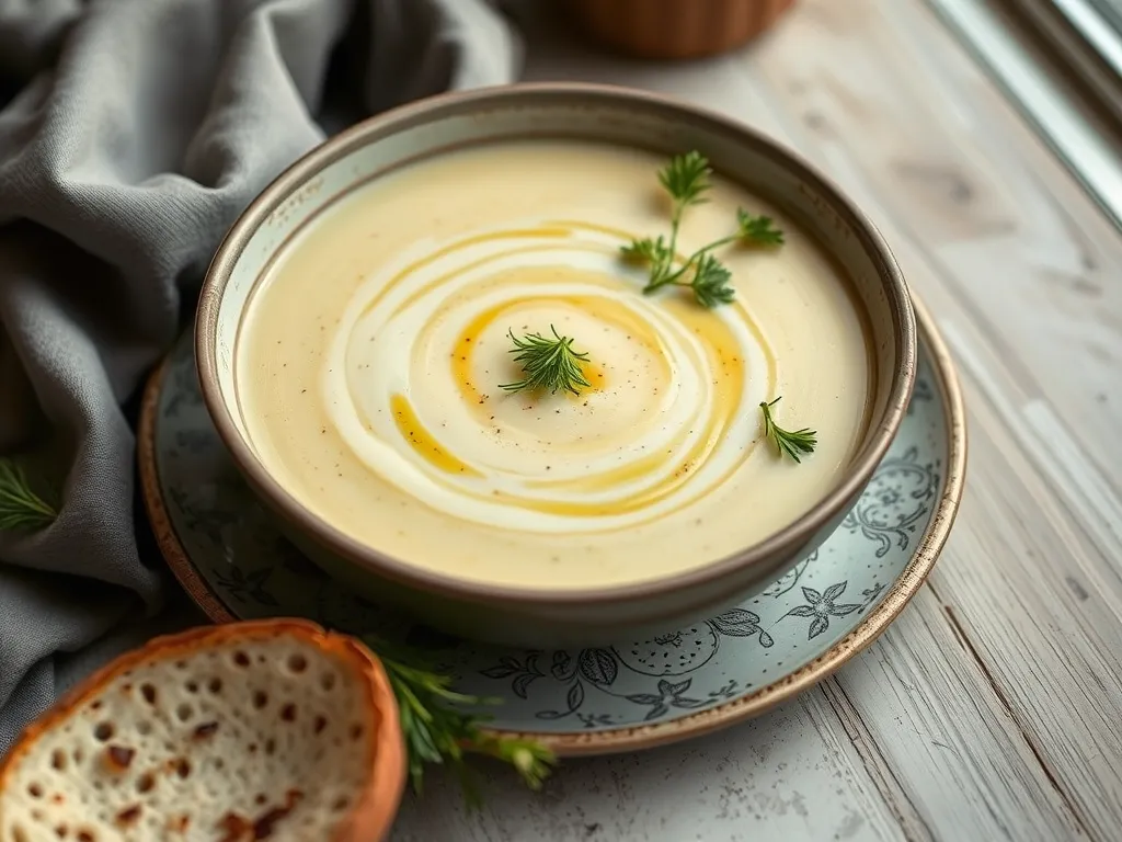 Creamy Potato Leek Soup