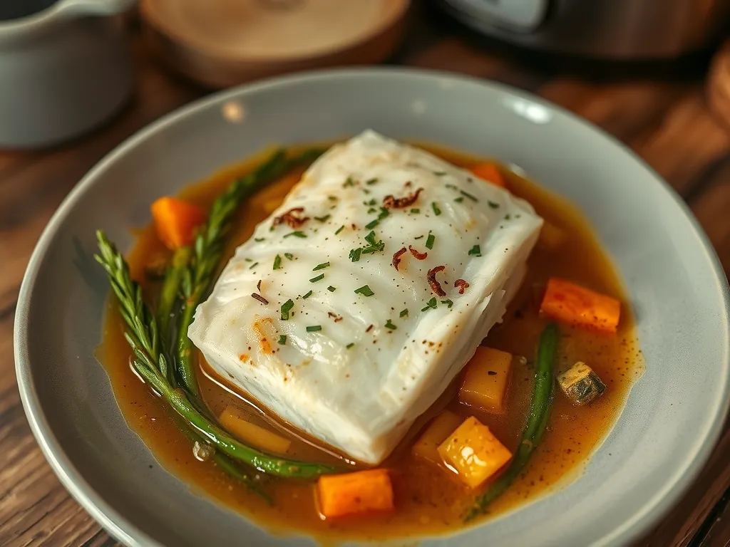 White Fish and Apricot Stew